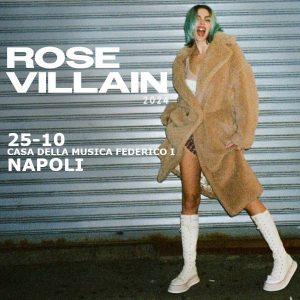 rose villain biglietti concerto napoli 2024