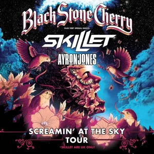 Black Stone Cherry screamin' at the sky tour